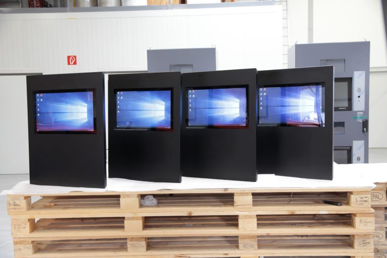 kiosk terminal wall 21 indoor