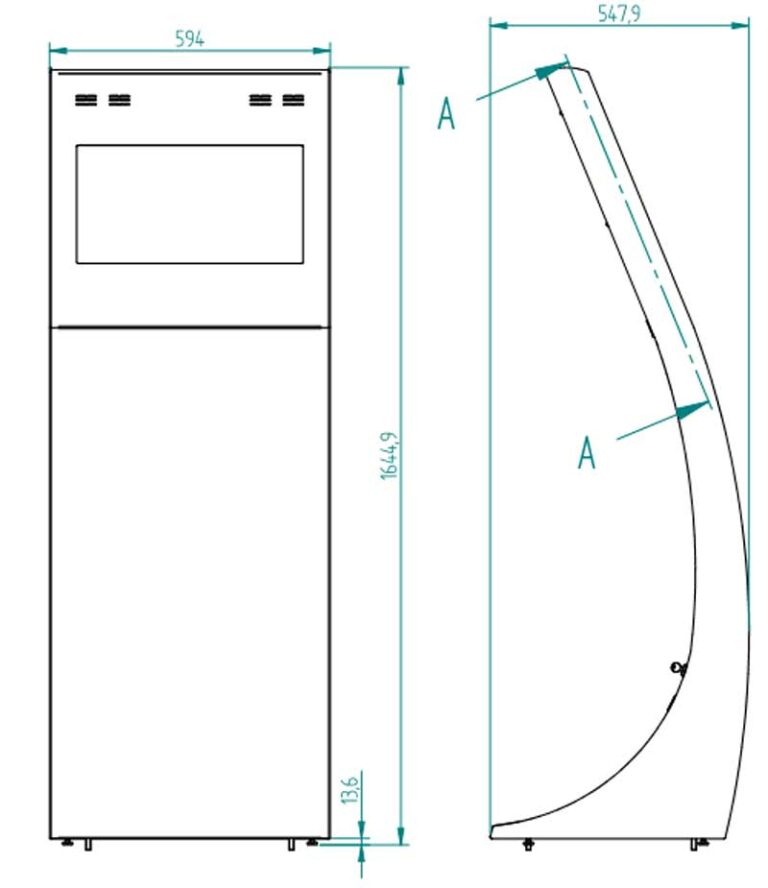 Kiosk Stele Turn 21