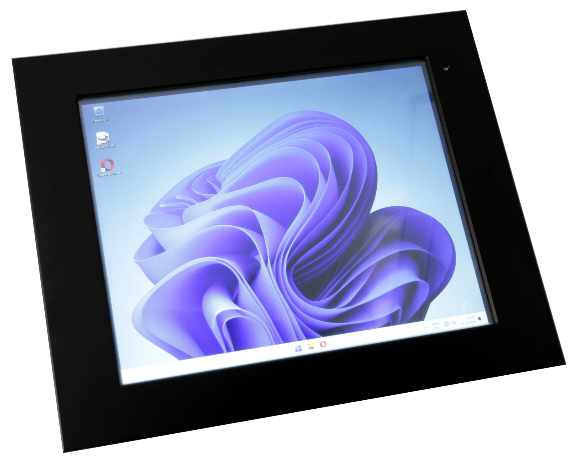 19Zoll-high-brightness-Touchmonitor-mit-Einbaublende
