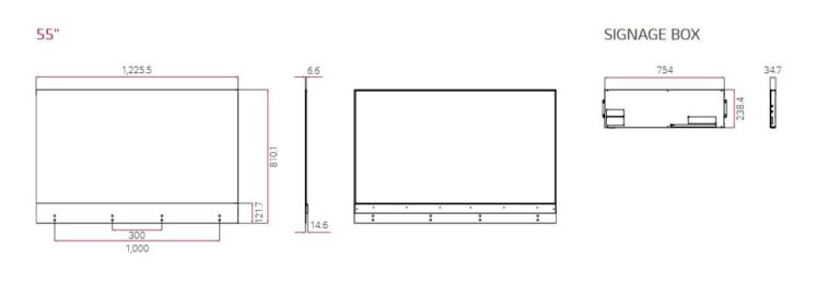 Transparent-OLED-Touch-Signage